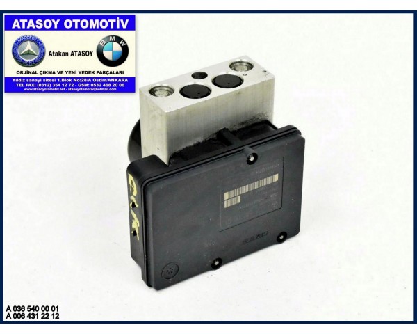 MERCEDES W209 CLK ABS BEYNİ 0365400001 0365400101 0365400301 0064312212 A0365400001 A0365400101 A0365400301 A0064312212 A 036 540 00 01 10092515883 10020405064